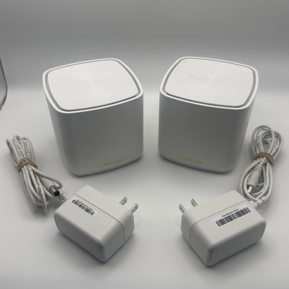 Asus ZenWiFi XD5 Whole Home Mesh WiFi 6 Router AX3000 Dual-Band White (2-Pack)